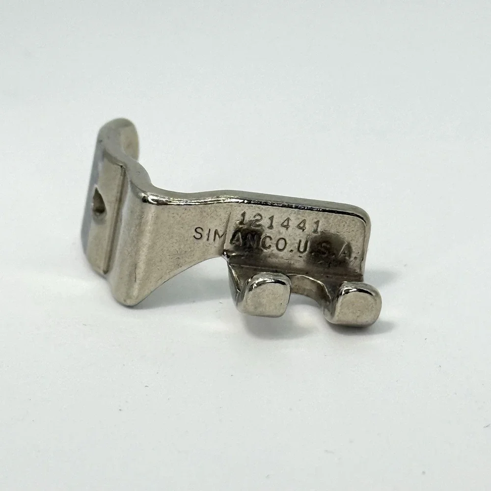 VTG Mid 1900's Simanco Singer Sewing Machine Presser Foot 121441 USA Metal Part‎